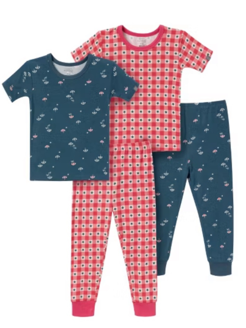 ✨$16✨4-Piece Footless Snug Fit Pajama Set | Modern Moments by Gerber | 3T | NWT